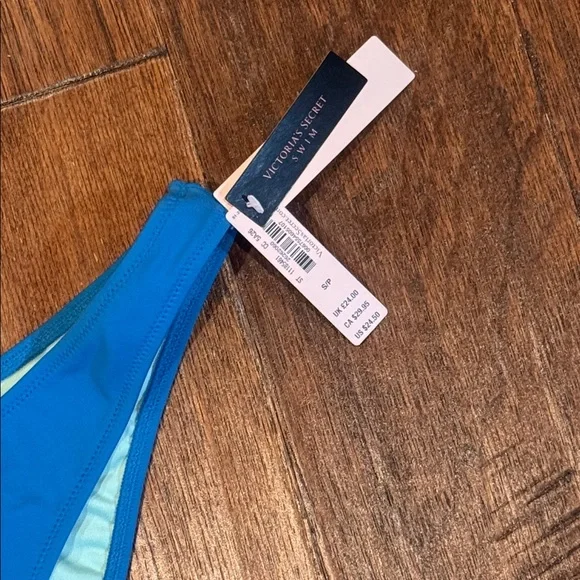 NWT! 32DDD Top SIZE SMALL Bottom Victoria's Secret Vibrant Blue Bikini - Picture 7 of 9